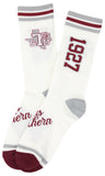 Big Boy Headgear Texas Southern Tigers S7 Mens Socks [White]