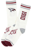 Big Boy Headgear North Carolina Central Eagles S7 Mens Socks [White]