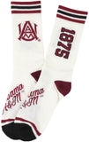 Big Boy Headgear Alabama A&M Bulldogs S7 Mens Socks [White]