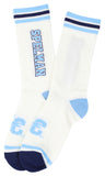 Big Boy Headgear Spelman Jaguars S7 Mens Socks [White]