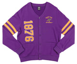 Big Boy Headgear Prairie View A&M Panthers S7 Mens Cardigan [Purple]