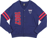Big Boy Headgear Howard Bison S7 Mens Cardigan [Navy Blue]