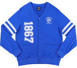 Big Boy Headgear Fayetteville State Broncos S7 Mens Cardigan [Royal Blue]