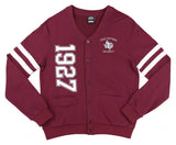 Big Boy Headgear Texas Southern Tigers S7 Mens Cardigan [Maroon]