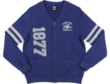 Big Boy Headgear Jackson State Tigers S7 Mens Cardigan [Navy Blue]