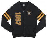 Big Boy Headgear Alabama State Hornets S7 Mens Cardigan [Black]