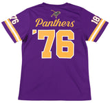 Big Boy Headgear Prairie View A&M Panthers S2 Womens Football Jersey Tee [Purple]