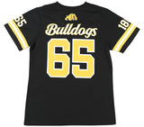 Big Boy Headgear Bowie State Bulldogs S2 Womens Football Jersey Tee [Black]