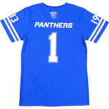 Big Boy Headgear Georgia State Panthers S2 Womens Football Jersey Tee [Royal Blue]
