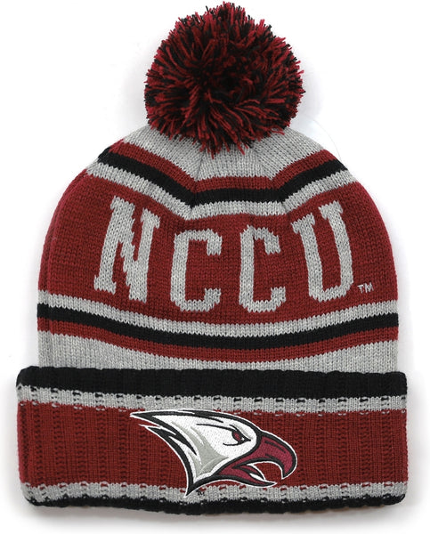 Big Boy North Carolina Central Eagles S251 Beanie With Ball [Maroon]