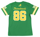 Big Boy Headgear Kentucky State Thorobreds S2 Womens Football Jersey Tee [Green]