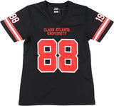Big Boy Headgear Clark Atlanta Panthers S2 Womens Football Jersey Tee [Black]