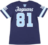 Big Boy Headgear Spelman Jaguars S2 Womens Football Jersey Tee [Navy Blue]