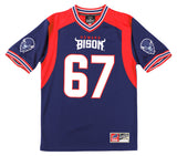 Big Boy Headgear Howard Bison S16 Mens Football Jersey [Navy Blue]