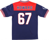 Big Boy Headgear Howard Bison S16 Mens Football Jersey [Navy Blue]