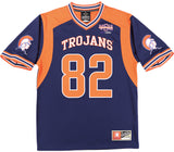 Big Boy Headgear Virginia State Trojans S16 Mens Football Jersey [Navy Blue]