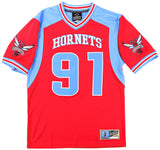 Big Boy Headgear Delaware State Hornets S16 Mens Football Jersey [Red]