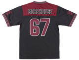 Big Boy Headgear Morehouse Maroon Tigers S16 Mens Football Jersey [Black]