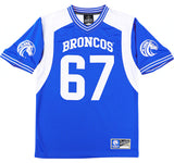 Big Boy Headgear Fayetteville State Broncos S16 Mens Football Jersey [Royal Blue]
