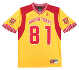 Big Boy Headgear Tuskegee Golden Tigers S16 Mens Football Jersey [Gold]