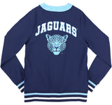 Big Boy Headgear Spelman Jaguars S12 Womens Cardigan [Navy Blue]