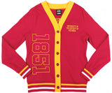 Big Boy Headgear District Of Columbia Firebirds S12 Womens Cardigan [Crimson]