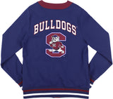 Big Boy Headgear South Carolina State Bulldogs S12 Womens Cardigan [Navy Blue]
