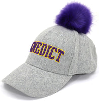 Big Boy Benedict Tigers S148 Ladies Pom Pom Cap [Grey]