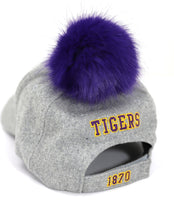 Big Boy Benedict Tigers S148 Ladies Pom Pom Cap [Grey]