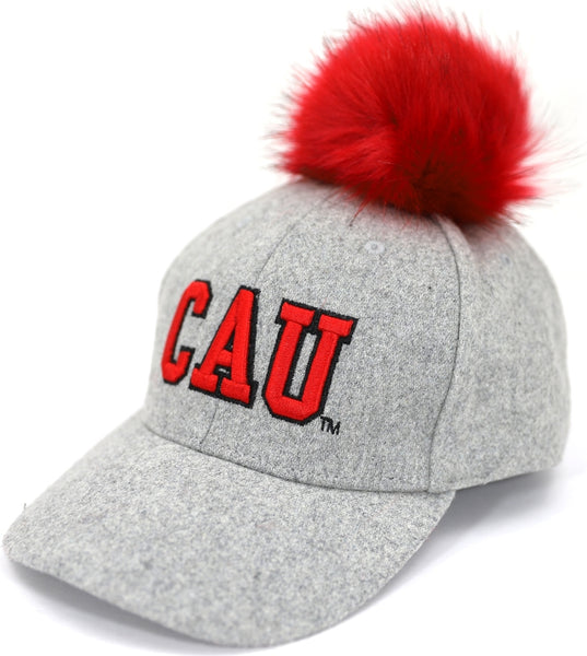 Big Boy Clark Atlanta Panthers S148 Ladies Pom Pom Cap [Grey]