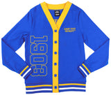 Big Boy Headgear Albany State Golden Rams S12 Womens Cardigan [Royal Blue]