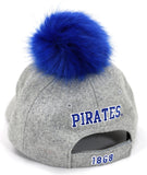Big Boy Hampton Pirates S148 Ladies Pom Pom Cap [Grey]