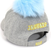 Big Boy Southern Jaguars S148 Ladies Pom Pom Cap [Grey]