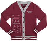 Big Boy Headgear Morehouse Maroon Tigers S12 Womens Cardigan [Maroon]