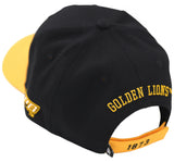 Big Boy Headgear Arkansas At Pine Bluff Golden Lions S150 Unisex Adult Ball Cap [Black]