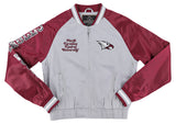 Big Boy Headgear North Carolina Central Eagles S6 Womens Satin Sequin Jacket [Grey]