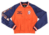 Big Boy Headgear Virginia State Trojans S6 Womens Satin Sequin Jacket [Orange]