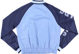 Big Boy Headgear Spelman Jaguars S6 Womens Satin Sequin Jacket [Sky Blue]