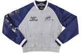 Big Boy Headgear Jackson State Tigers S6 Womens Satin Sequin Jacket [Grey]