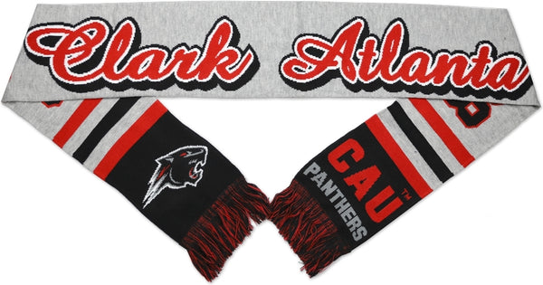 Big Boy Clark Atlanta Panthers S5 Knit Scarf [Black]