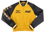 Big Boy Headgear Alabama State Hornets S6 Womens Satin Sequin Jacket [Gold]