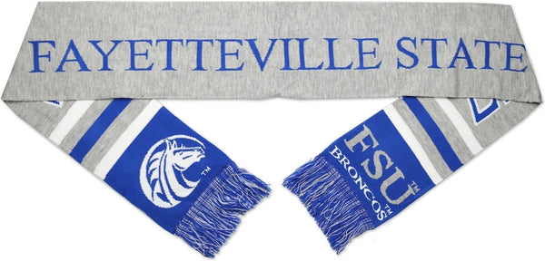 Big Boy Fayetteville State Broncos S5 Knit Scarf [Royal Blue]