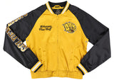 Big Boy Headgear Arkansas At Pine Bluff Golden Lions S6 Womens Satin Sequin Jacket [Gold]