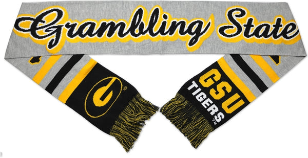 Big Boy Grambling State Tigers S5 Knit Scarf [Black]