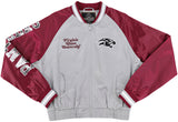 Big Boy Headgear Virginia Union Panthers S6 Womens Satin Sequin Jacket [Grey]