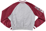 Big Boy Headgear Virginia Union Panthers S6 Womens Satin Sequin Jacket [Grey]