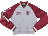 Big Boy Headgear Alabama A&M Bulldogs S6 Womens Satin Sequin Jacket [Grey]
