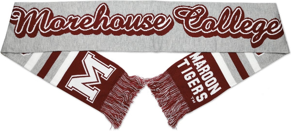 Big Boy Morehouse Maroon Tigers S5 Knit Scarf [Maroon]