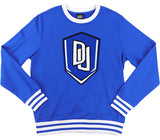 Big Boy Headgear Dillard Bleu Devils S6 Mens Sweatshirt [Royal Blue]