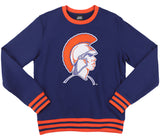 Big Boy Headgear Virginia State Trojans S6 Mens Sweatshirt [Navy Blue]